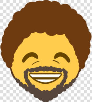 Bob Ross Discord Emoji   Bob Ross Png Emoji  Transparent Png