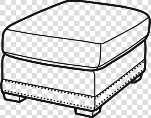 7930 08   Ottoman Clipart  HD Png Download