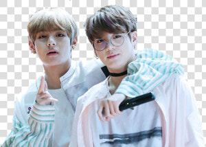 V Drawing Vkook   V And Jungkook Friendship  HD Png Download
