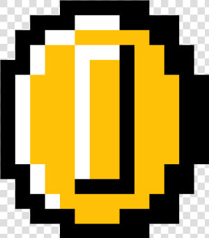 8 bit Mario Coin   Super Mario Bros 3 Coin  HD Png Download
