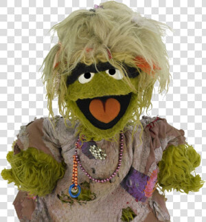 Transparent Oscar The Grouch Png   Grundgetta The Grouch  Png Download