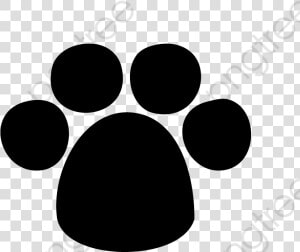 Puppy Footprints  Puppy Clipart  Black  Footprint Png  Transparent Png