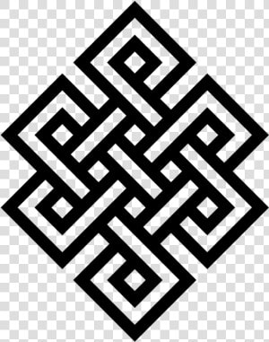 Graphic Design square angle   Endless Knot  HD Png Download
