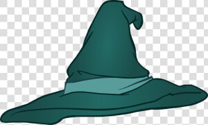 Club Penguin Magic Hat   Green Witch Hat Png  Transparent Png