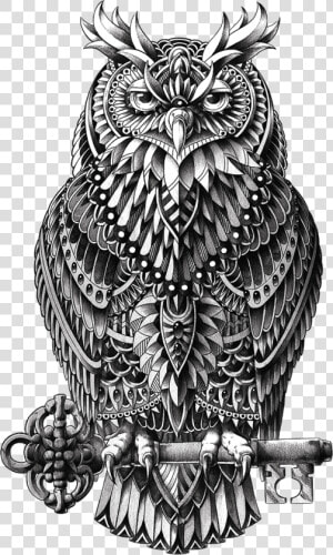 Great Horned Owl Sticker  HD Png Download
