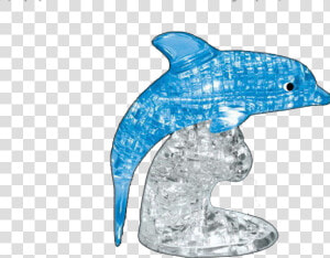 3d Crystal Dolphin Puzzle Instructions  HD Png Download