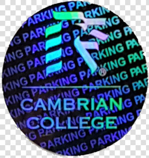 Parking Validation Hologram   Cambrian College  HD Png Download