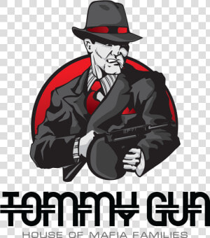Gangster Gun Clip Art   Mobster Zombie  HD Png Download