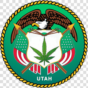 Sean Hair   Great Seal Of Utah  HD Png Download