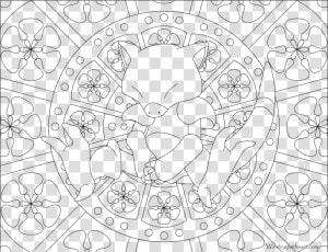 Transparent Abra Png   Butterfree Pokemon Coloring Pages  Png Download