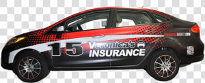 Ford Fiesta Car Wrap For Veronicas Auto Insurance   Hot Hatch  HD Png Download