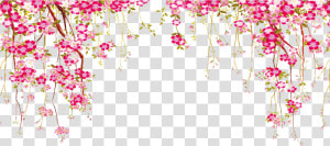 Transparent Hanging Vines Png   Border Flowers Vector Png  Png Download