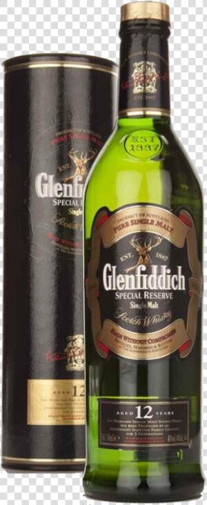 Glenfiddich Special Reserve 12 Year Old Single Malt   Glenfiddich 12 Special Reserve  HD Png Download