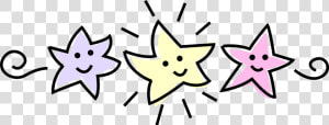 Vector Illustration Of Anthropomorphic Happy Stars   Cartoon  HD Png Download