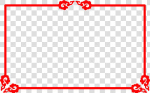红色三角花纹边框插画图片   Beanery Coffeehouse  amp  Eatery  HD Png Download