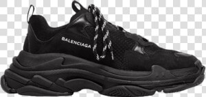 Fashion Varenne Balenciaga Sneakers Chanel Free Hd   Balenciaga Triple S Black Laces  HD Png Download