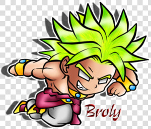 Chibi Broly By Wladyb91 On   Broly Chibi Dragon Ball Z  HD Png Download