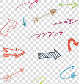 Transparent Arrow Vector Png   Hand Drawn Arrow Png Transparent Background  Png Download