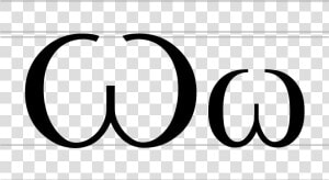 Omega Lowercase  HD Png Download