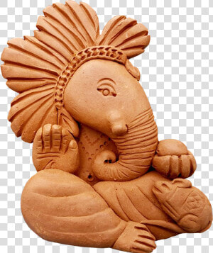 Clay Ganesh Chaturthi Wishes  HD Png Download