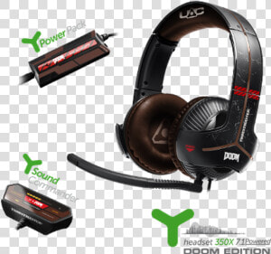 Thrustmaster Y 350x Doom Edition  HD Png Download