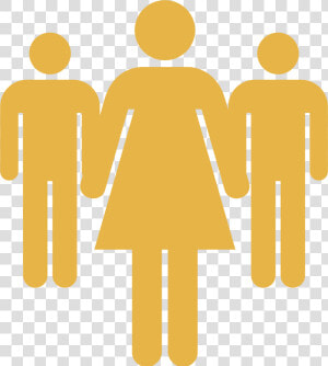 Yellow Person Icon Png   Png Download   Group Of Yellow People  Transparent Png