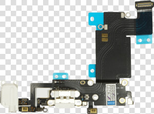 Iphone 6s Plus Audio Dock Connector Flex White   Iphone 6s Mic Replacement  HD Png Download