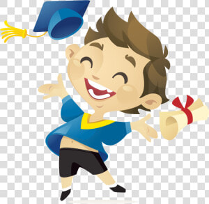 Graduation Png Transparent   Kids Graduation Gif  Png Download