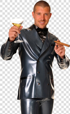 Men S Clothing   Latex Outfit Men  HD Png Download