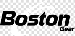 Boston Gear Logo Black And White   Boston  HD Png Download