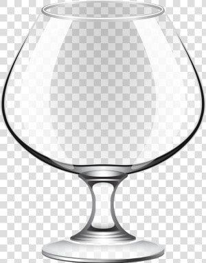 Transparent Brandy Glass Png Clipart   Clip Art Png Empty Glass  Png Download
