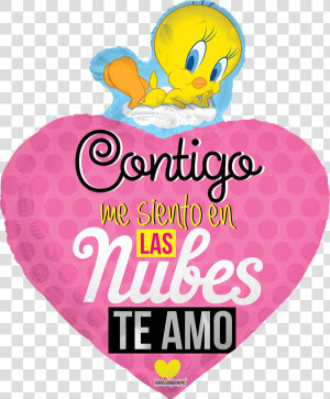 Piolin Con Corazón Super Shape   Tweety Bird  HD Png Download