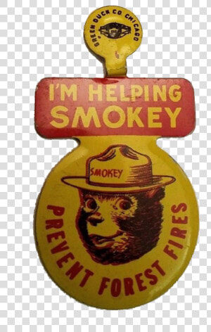 Smokey The Bear Vintage  HD Png Download
