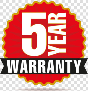 Thumb Image   Free 5 Year Warranty Clipart  HD Png Download