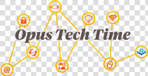 Opus Tech Time Event Technology Tips   Circle  HD Png Download