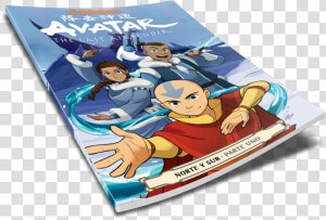 Avatar   The   Last   Airbender   Norte   Y   Sur     Comics Avatar La Leyenda De Aang  HD Png Download