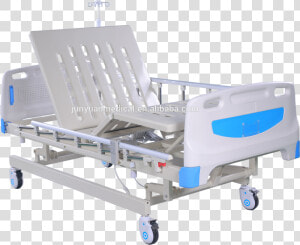Bed Electric 3 Function Height Adjust Icu Hospital   Hospital  HD Png Download