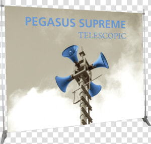 Pegasus Supreme Telescopic Banner Stand  HD Png Download