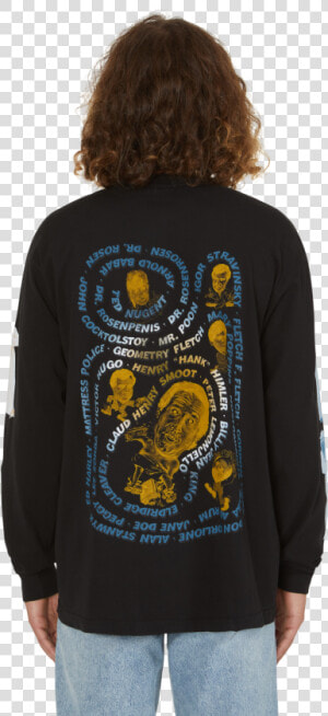 Irwin S Aliases Longsleeve T Shirt  Black  Hi Res   Embroidery  HD Png Download