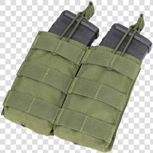 Open Top Double M4 Mag Pouch  HD Png Download