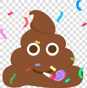 Poo Emoji Cute Animated Poop Emoji Stickers By The   Animated Poop Emoji Png  Transparent Png