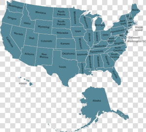 Usa Map   Hoagie Grinder Sub Map  HD Png Download