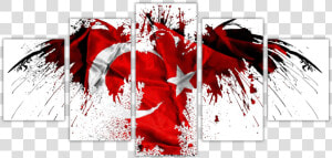  ​img    Flag Art Turkey  HD Png Download