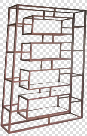 Remington Bookshelf  Gold Metal Bookshelf  Bookshelf   Shelf  HD Png Download
