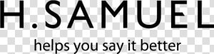 H Samuel  HD Png Download