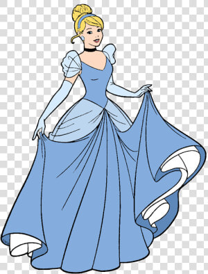 Dress Clipart Cinderella Dress   Cinderella Clipart  HD Png Download