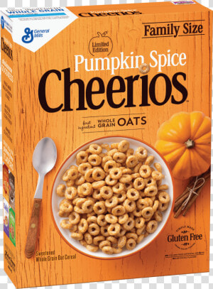 Pumpkin Spice Cheerios  HD Png Download