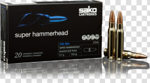Sako  308 Win Super Hammerhead 9 7g  HD Png Download