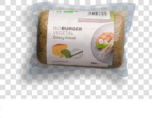 Bio Burguer Vegetal Queso Y Brocoli 750gr Ahimsa   Multigrain Bread  HD Png Download