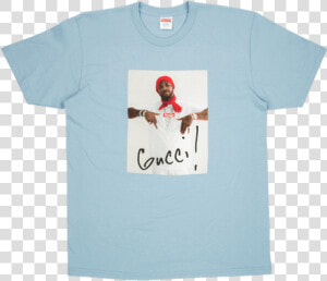 Supreme Gucci Mane Tee   Gucci Mane T Shirt Yellow  HD Png Download